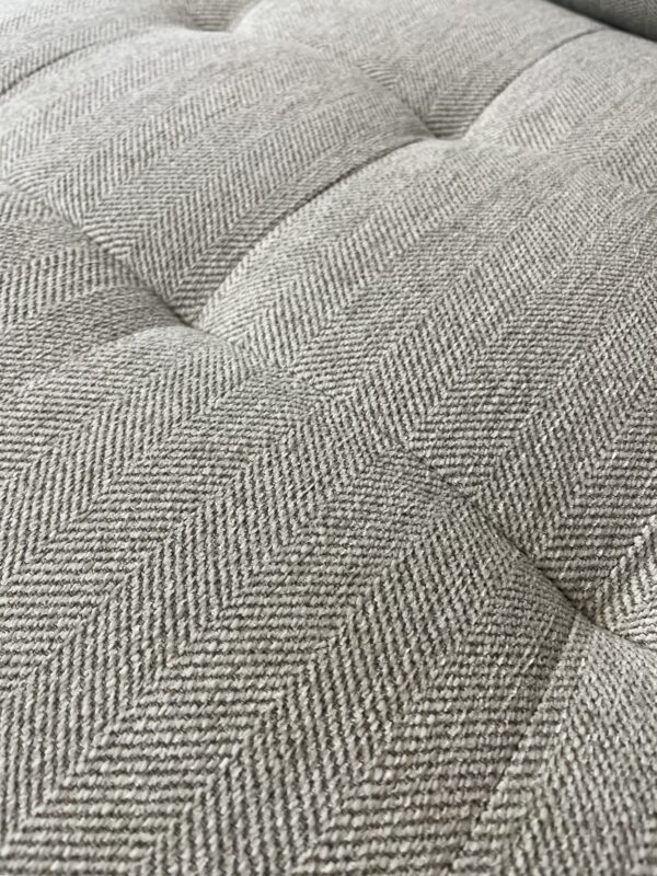 Modern Light Grey Chaise Sofa - Image 5