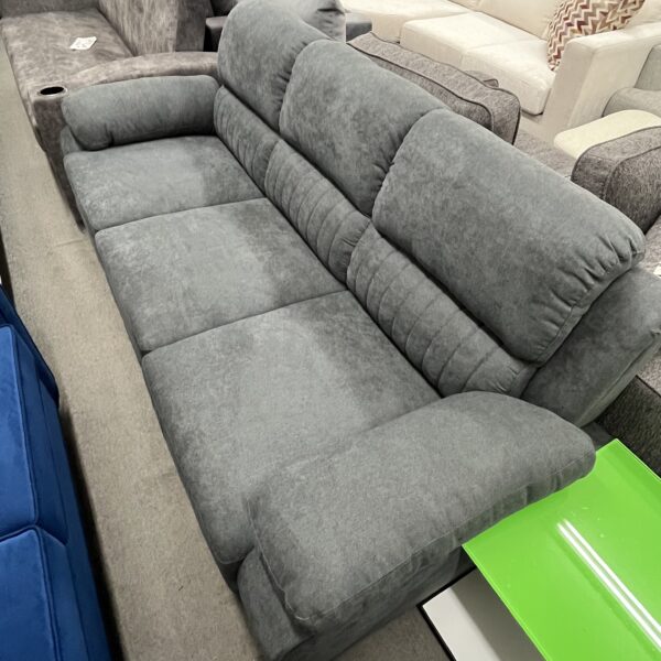 Plush Deep Seating Grey Sofa - Image 3