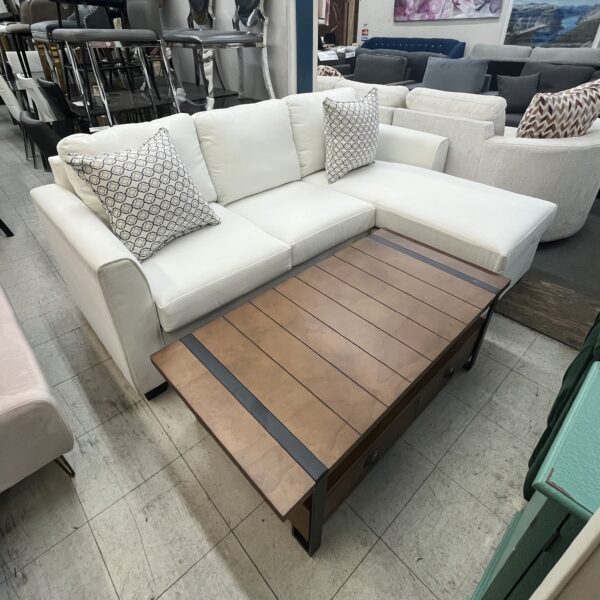 Modern White Sectional Sofa - Image 2