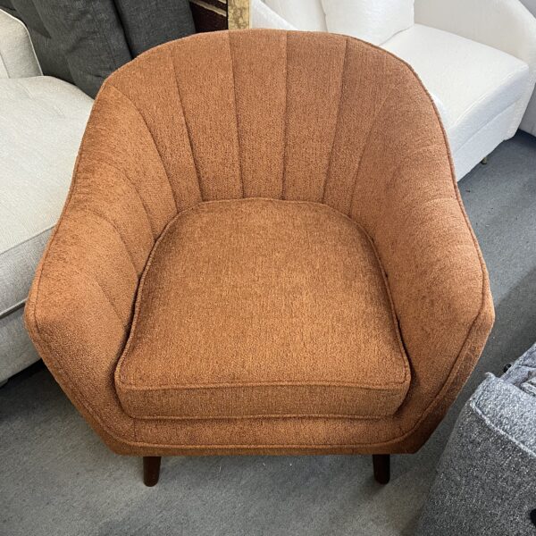 Terracotta Embrace Accent Chair - Image 2