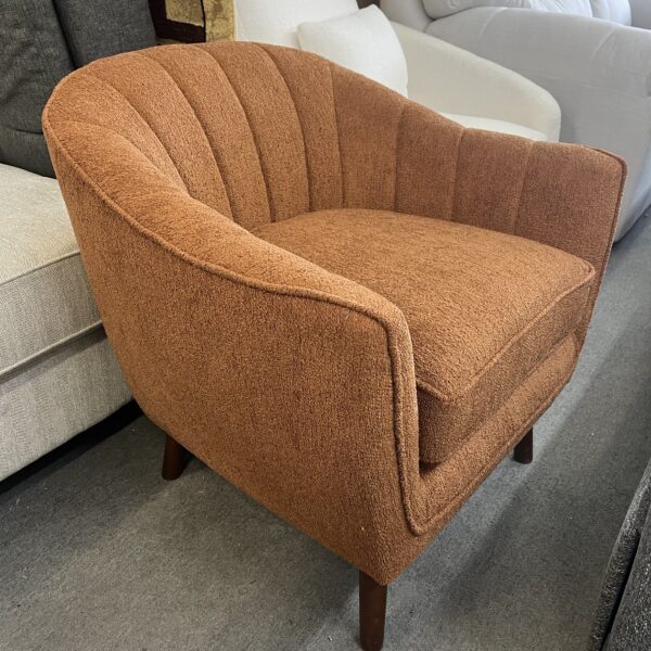 Terracotta Embrace Accent Chair - Image 3