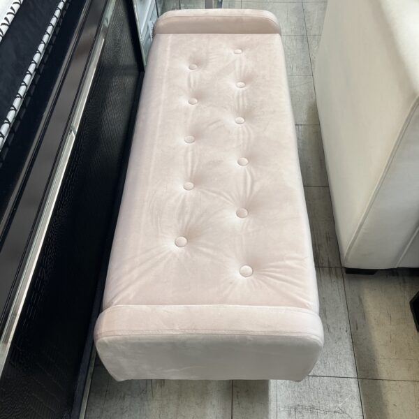 Blush Serenity Storage Ottoman - Image 3