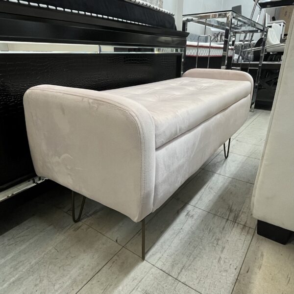 Blush Serenity Storage Ottoman - Image 6