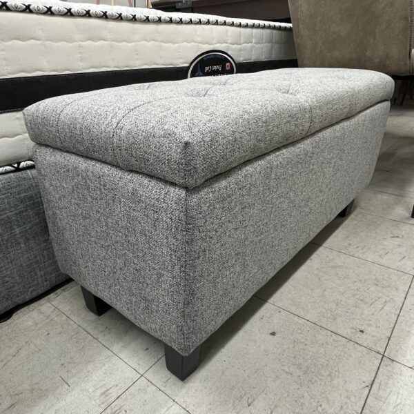Ashen Charm Tufted Storage Ottoman - Image 4
