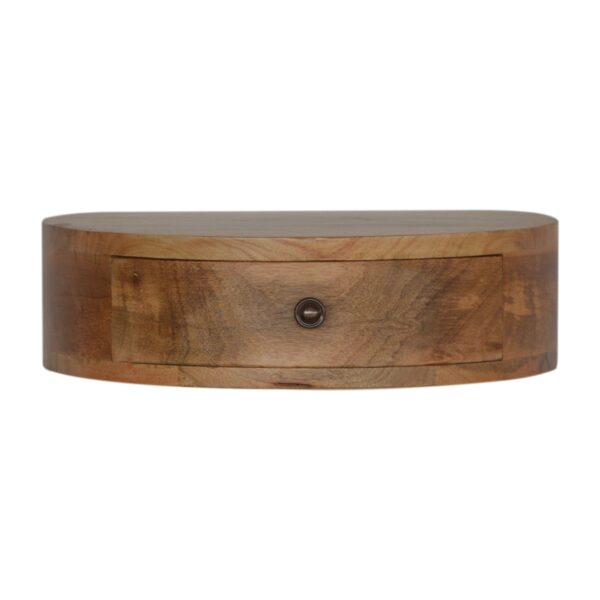 Wall Mounted Rounded Nightstand - Image 2