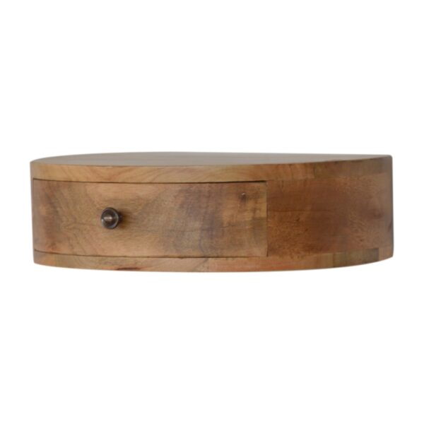 Wall Mounted Rounded Nightstand - Image 4