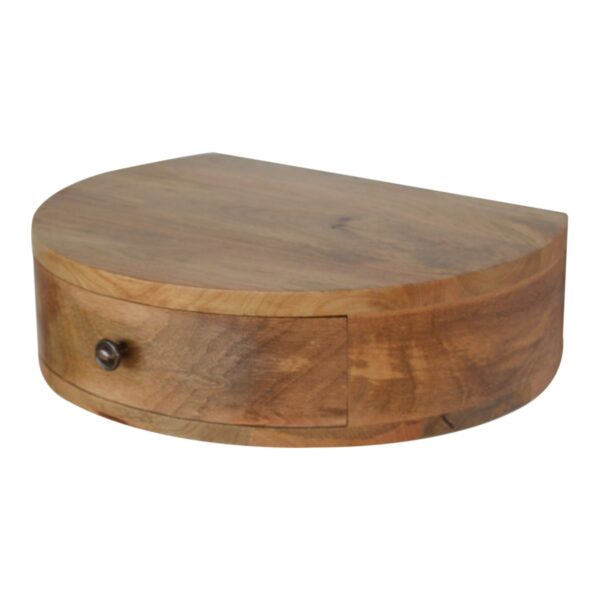 Wall Mounted Rounded Nightstand - Image 6
