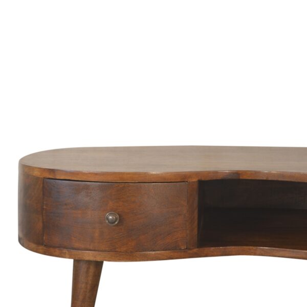 Chestnut Wave Coffee Table - Image 5