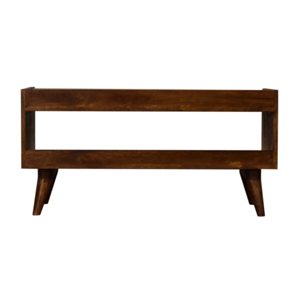 Mud Linen Nordic Storage Bench - Image 10
