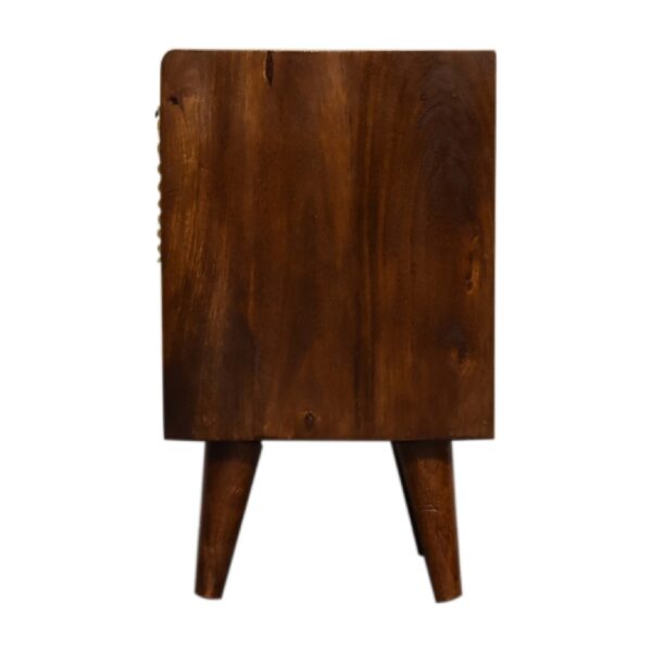 Mini Manila Gold 1 Drawer Nightstand - Image 9