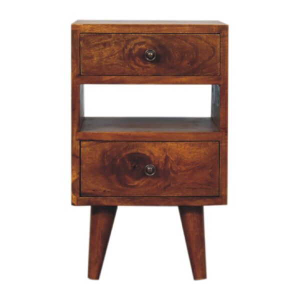 Mini Classic Multi Chestnut Nightstand - Image 2