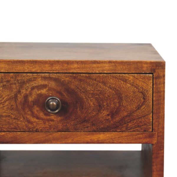 Mini Classic Multi Chestnut Nightstand - Image 5