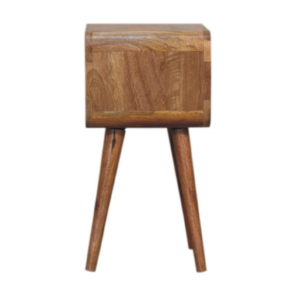 Mini Curved Open Nightstand - Image 8