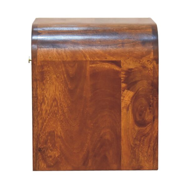 Darcy Chestnut Nightstand - Image 9
