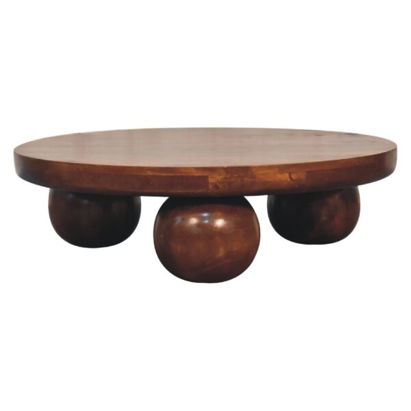 Chestnut Central Ball Table - Image 2
