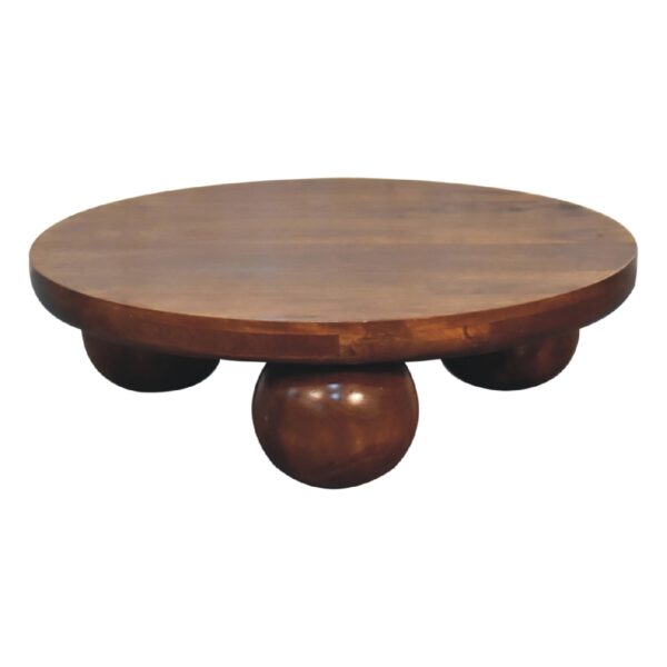 Chestnut Central Ball Table - Image 3
