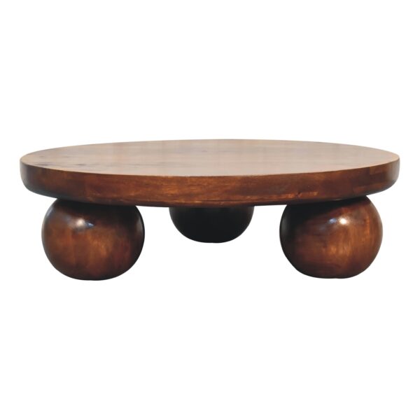 Chestnut Central Ball Table - Image 9