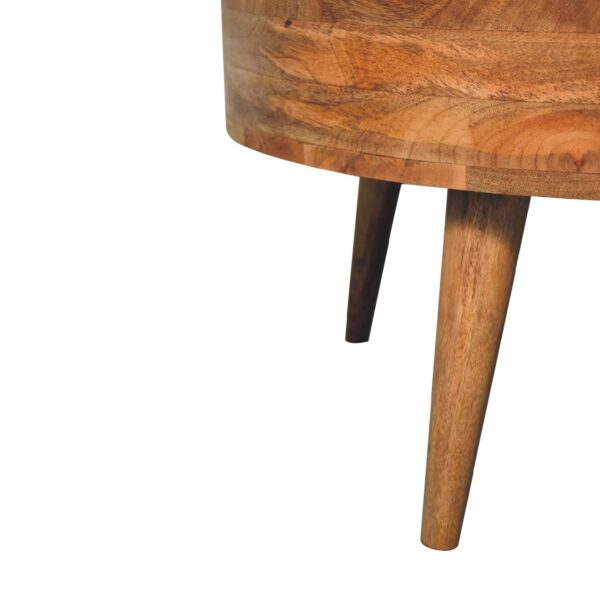 Odyssey Oak ish Round Coffee Table - Image 8