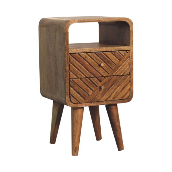 Mini Lille Curved Nightstand - Image 4