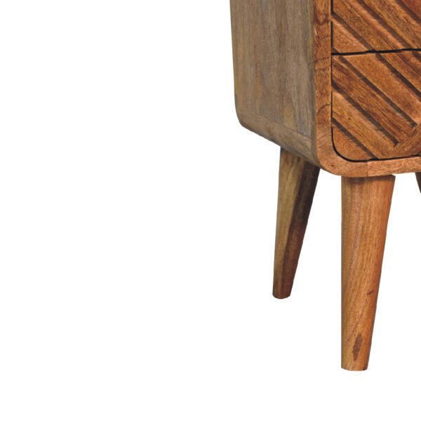Mini Lille Curved Nightstand - Image 8