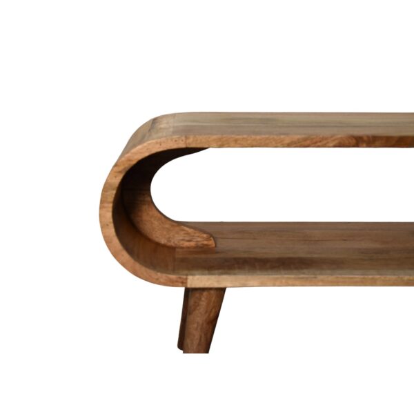 Amaya Nordic Style Oak ish Coffee Table - Image 5