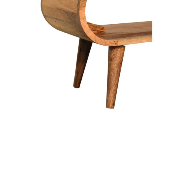 Amaya Nordic Style Oak ish Coffee Table - Image 6