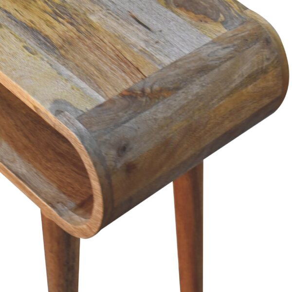 Amaya Chestnut Nordic Style Console Table - Image 6