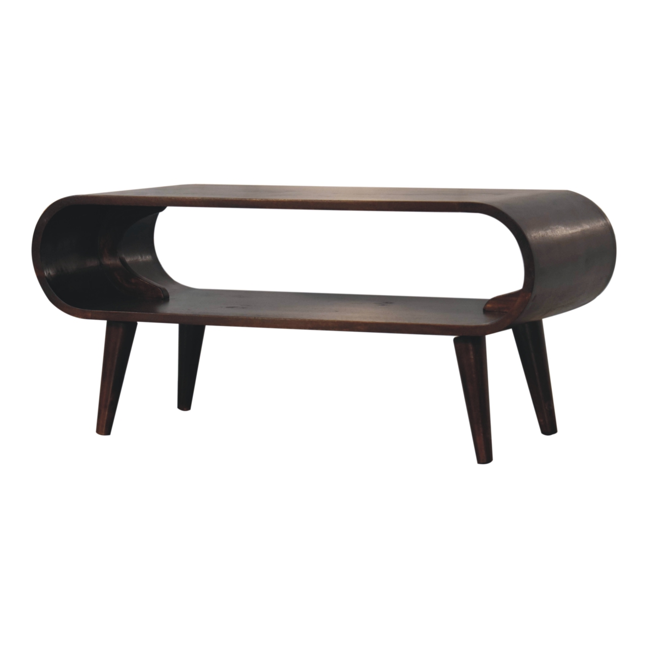 Amaya Light Walnut Coffee Table - Image 4