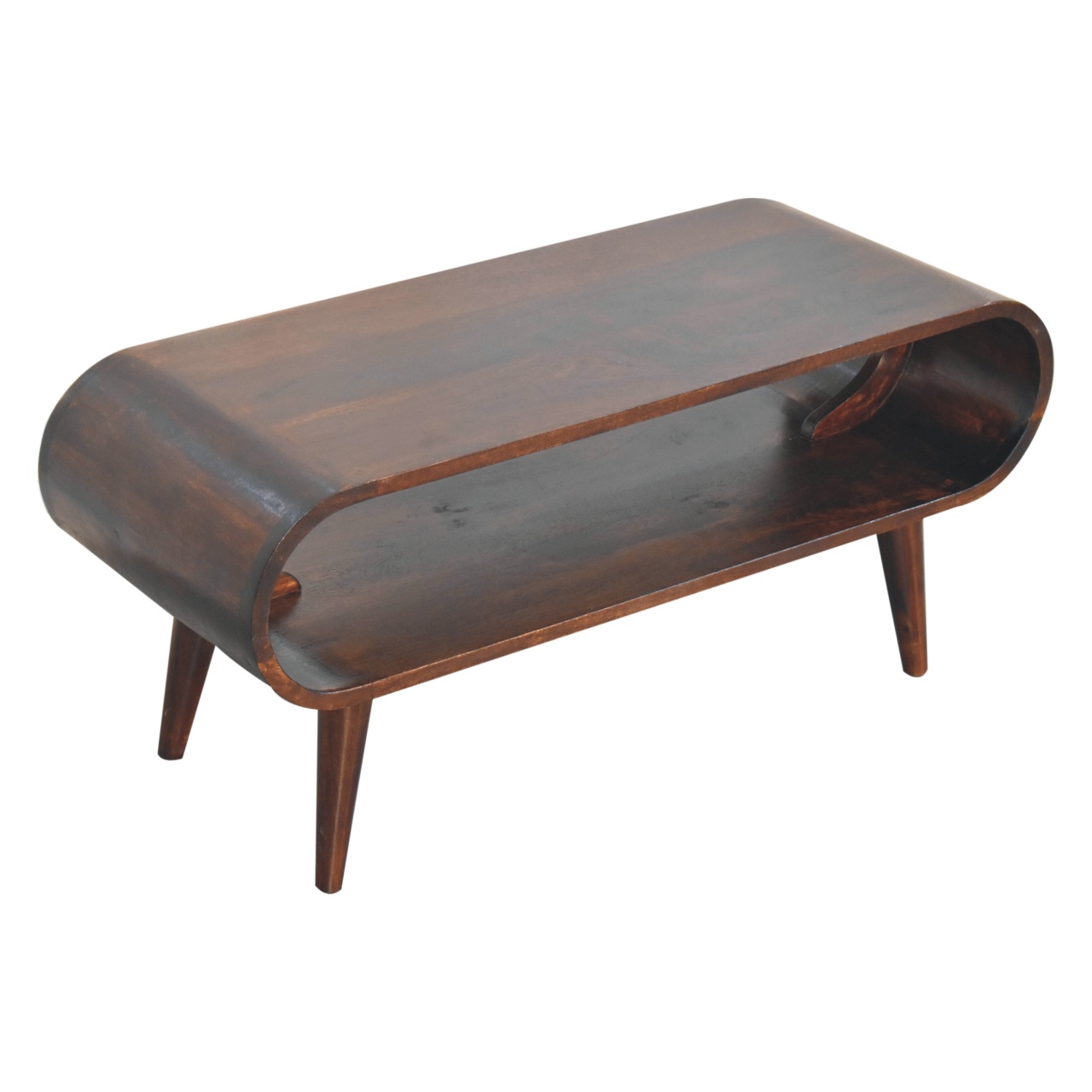 Amaya Light Walnut Coffee Table - Image 7