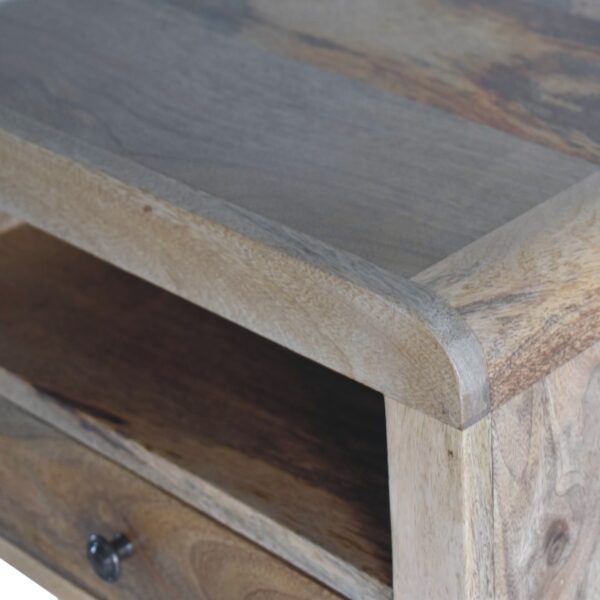 Chunky Oak ish Floating Bedside - Image 6