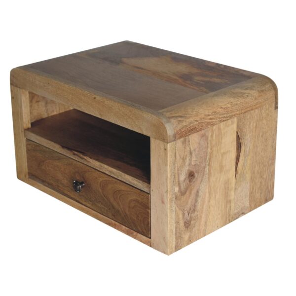 Chunky Oak ish Floating Bedside - Image 7