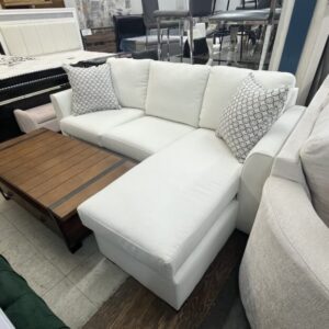 Modern White Sectional Sofa