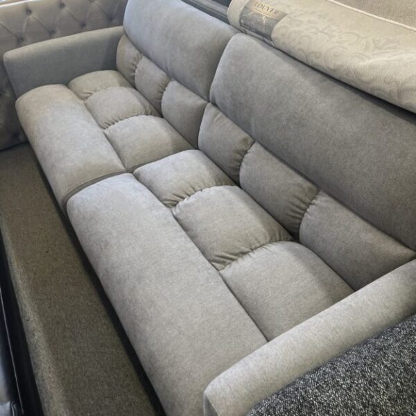 Grey Tufted Sofa