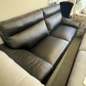 Leather Black Sofa