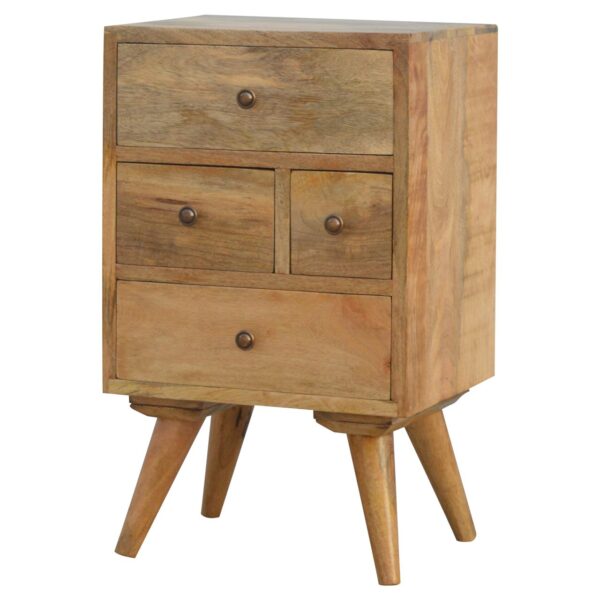 Nordic Style 4 Drawer Multi Nightstand - Image 2
