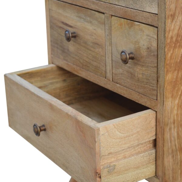 Nordic Style 4 Drawer Multi Nightstand - Image 4