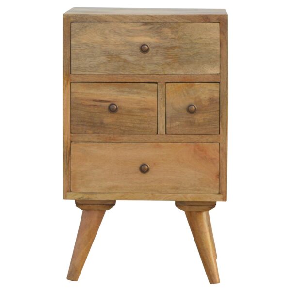 Nordic Style 4 Drawer Multi Nightstand - Image 10