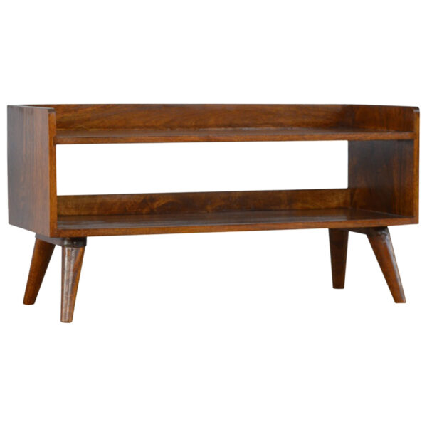 Chestnut Nordic Storage Bench - Image 3