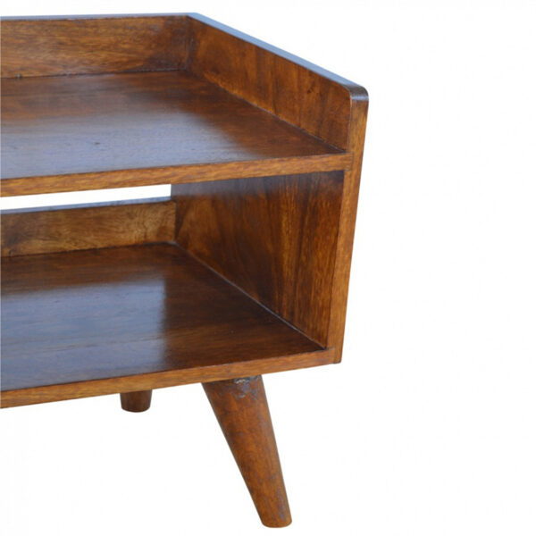 Chestnut Nordic Storage Bench - Image 5