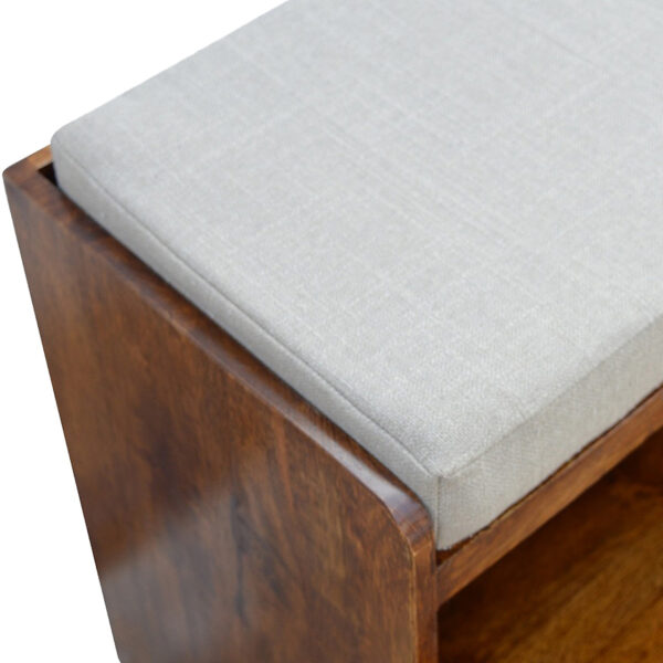 Mud Linen Shoe Bench - Image 6
