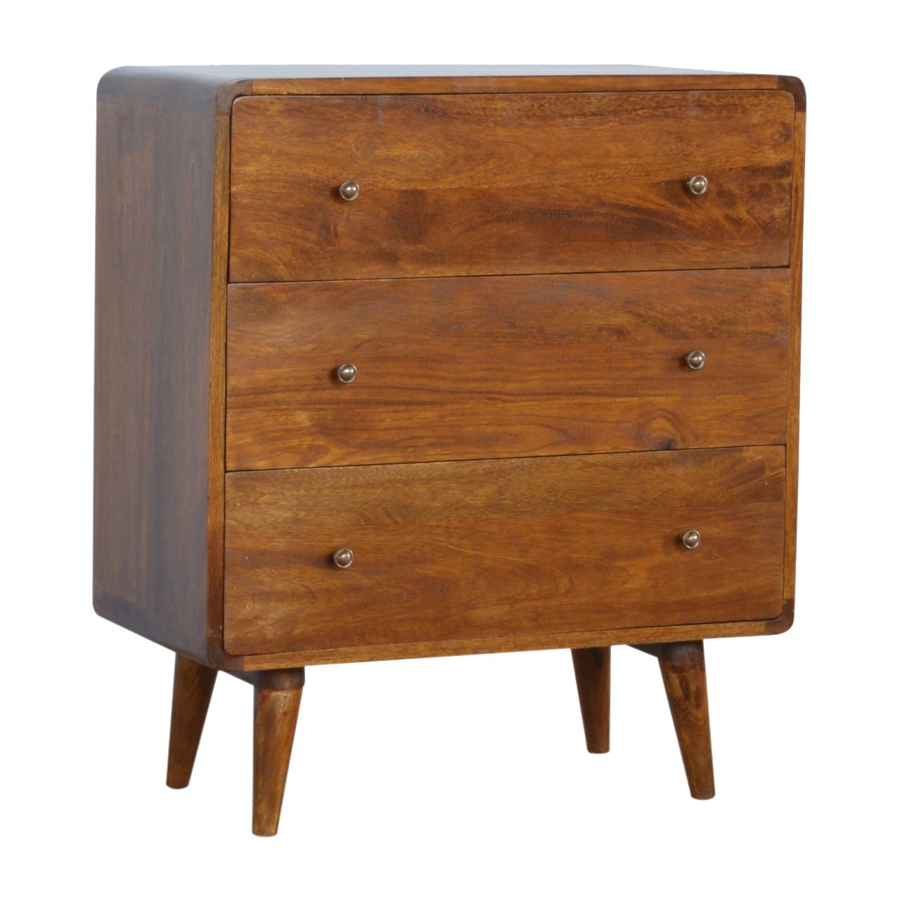 Curved Chestnut Chest - Image 3