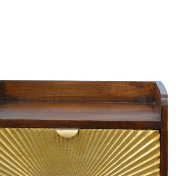 Manila Gold One Drawer Nightstand - Image 5