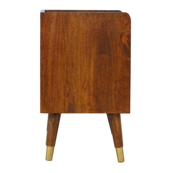 Manila Gold One Drawer Nightstand - Image 9
