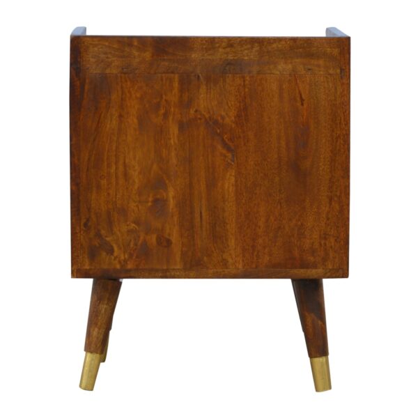 Manila Gold One Drawer Nightstand - Image 10