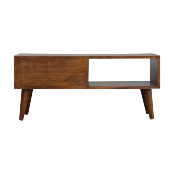 Chestnut Prism Sliding Media Unit - Image 10