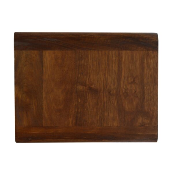 Chestnut Curve Floating Nightstand - Image 8