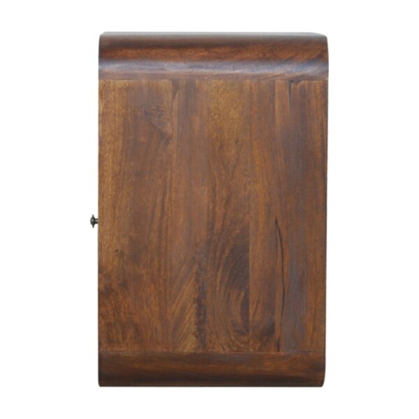 Chestnut Curved Edge Nightstand - Image 9