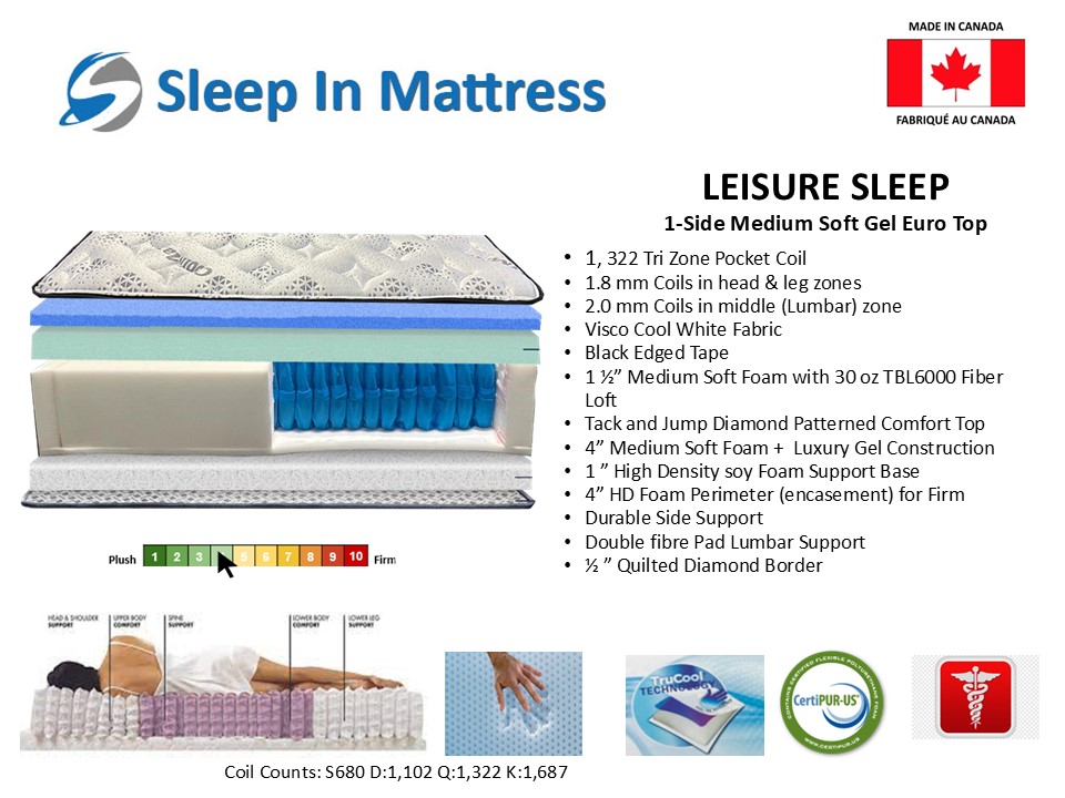Leisure Sleep Mattress - Image 2