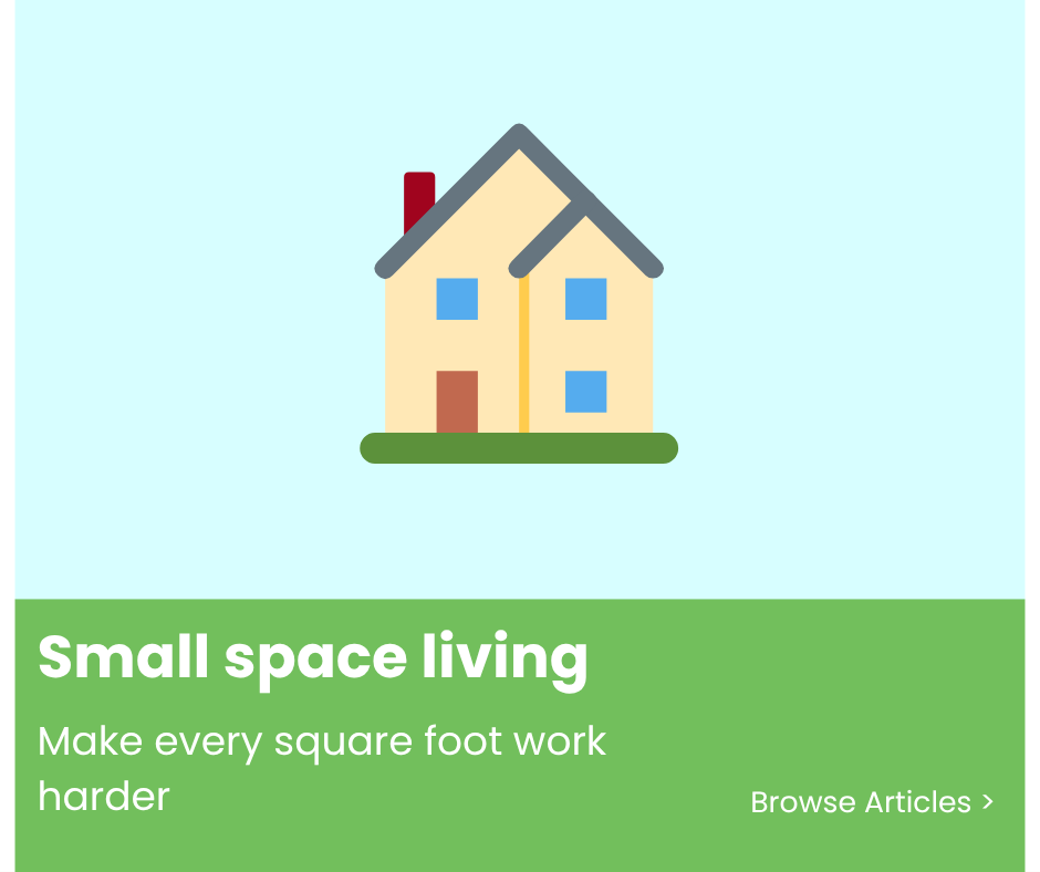 Small space living blog