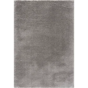 Puffy Light Grey Shag Area Rug